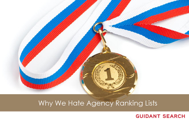 agency rankings list